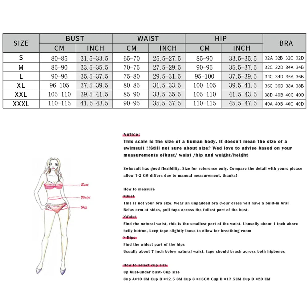Women's Asymmetrical 3 Piece Bikini Set - Twist Bandeau Low-Rise Gold Bathing Suit