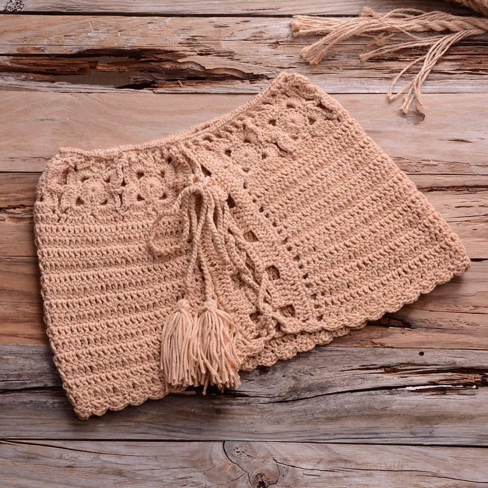 Handmade Crochet Bikini Set | Women's Knitted Swimwear for Summer Beach