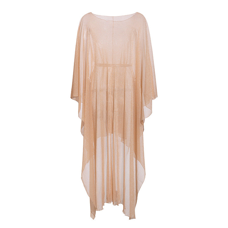 Tassel Kimono Beach Cover Up - Long Knitted Bikini Cover Up Cardigan Robe