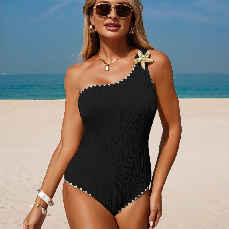 Women's High Waist Bikini Set | Sexy Sleeveless Swimwear for Summer Beach