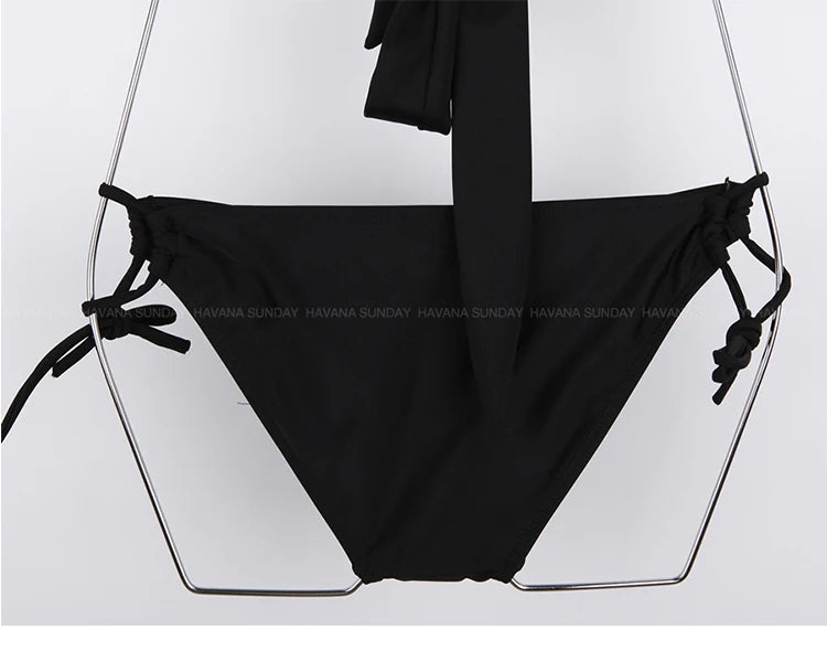Women's 3-Piece High Waist Bikini Set | With Beach Skirt & Shorts