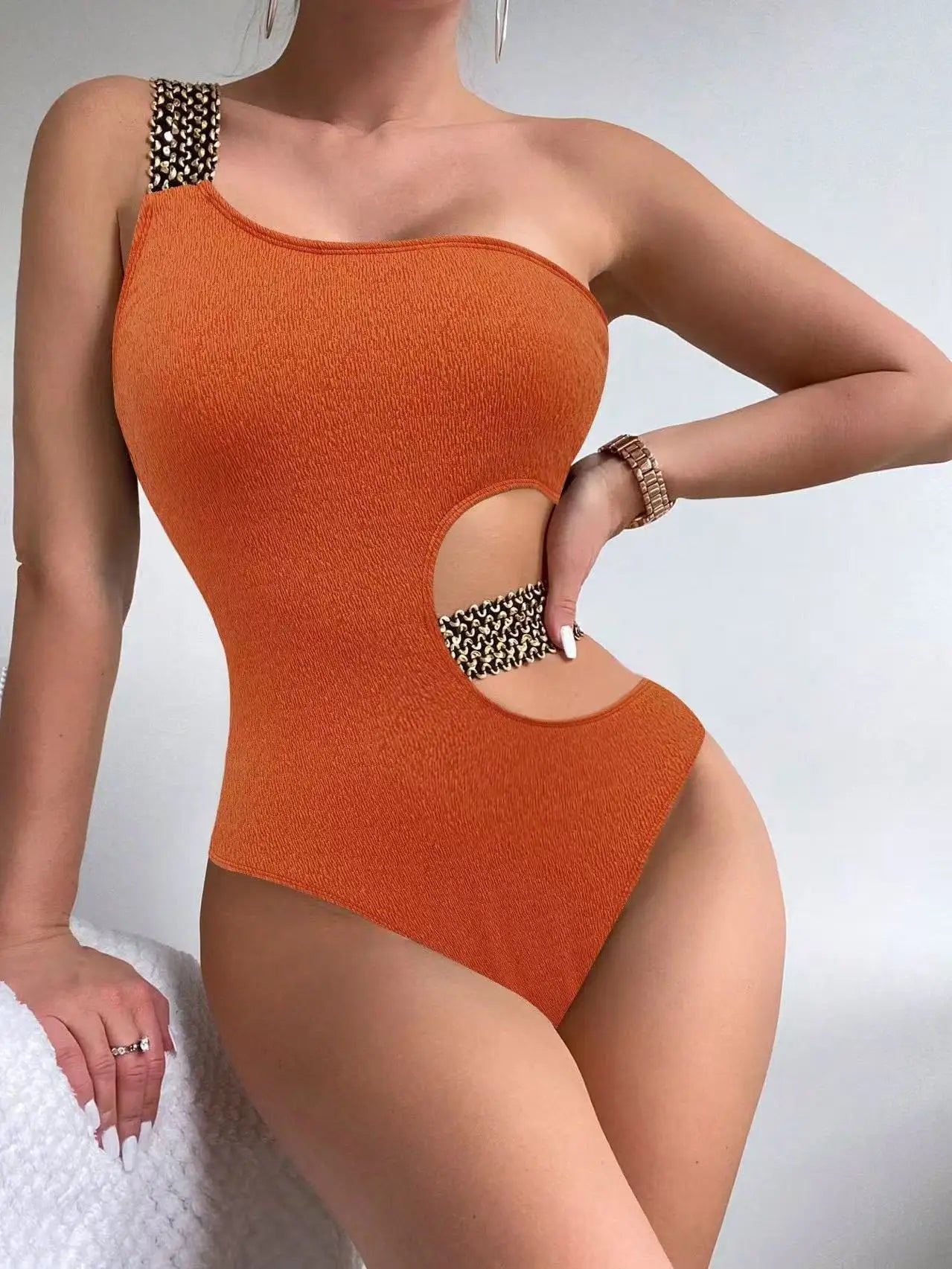 Women's Black Micro Swimsuit | Push Up Swimwear for Beach