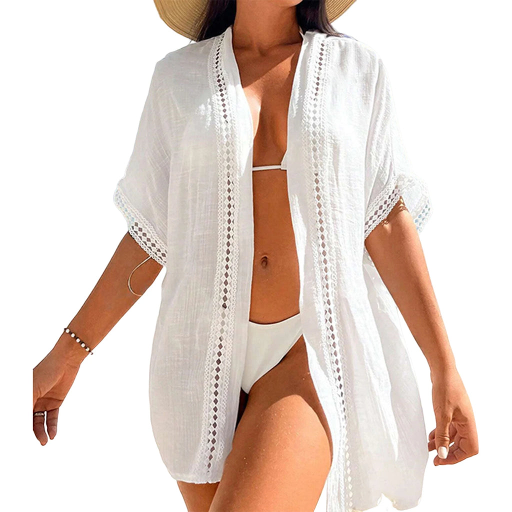 Women's Lace Beach Pareo - Tunics Cover Up for Swimsuit | Playa Beachwear