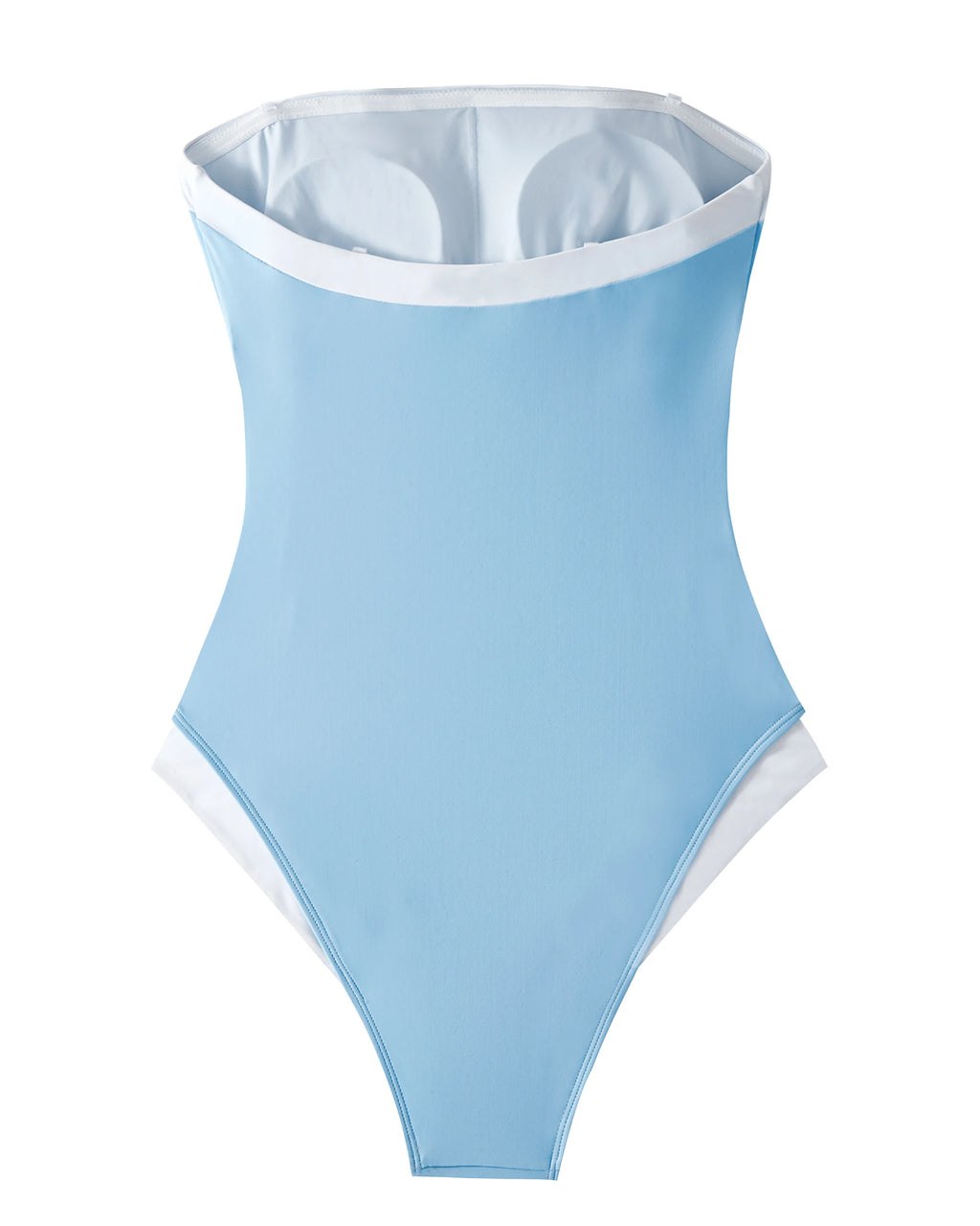 Women's Solid Halter One Piece Swimsuit | Push Up Monokini with Detachable Straps