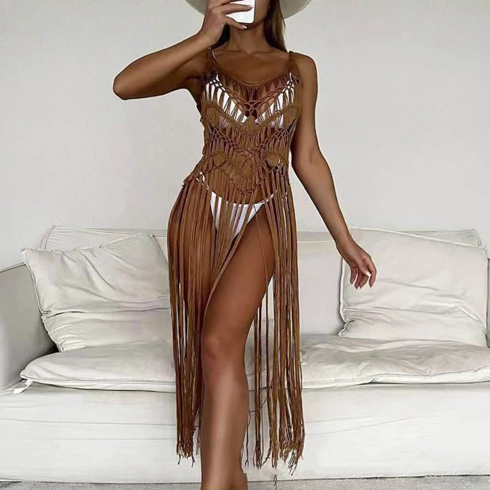 Women's Lace Beach Pareo - Tunics Cover Up for Swimsuit | Playa Beachwear