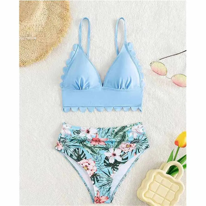 Family Matching Swimwear Set | Boys Beach Shorts & Mother Daughter Swimsuit