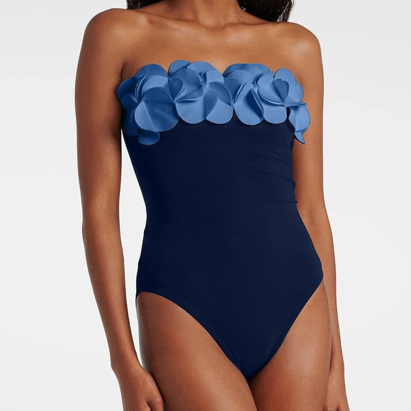Women's Floral High Waist Swimwear | Bathsuit Beach Outfit