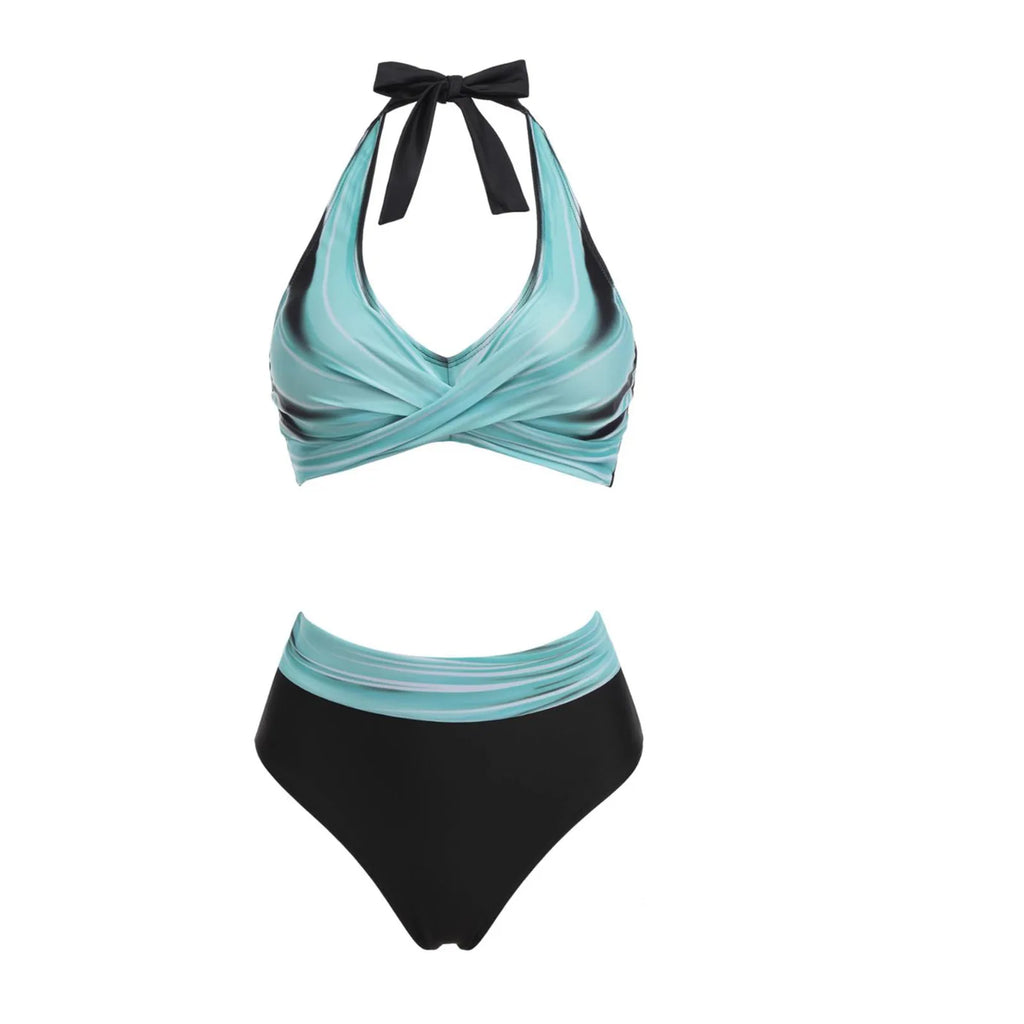 Women's Brazilian 2 Piece Bikini Set - Sexy Push Up Biquini Tanga Swimwear