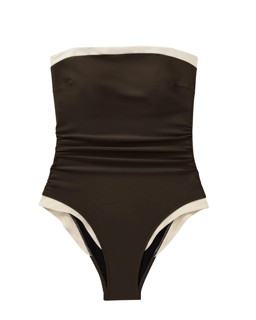 Women's Solid Halter One Piece Swimsuit | Push Up Monokini with Detachable Straps