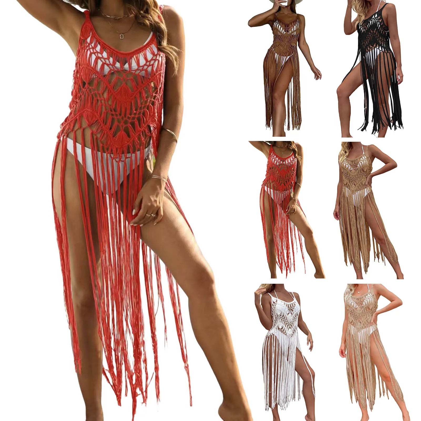 Women's Lace Beach Pareo - Tunics Cover Up for Swimsuit | Playa Beachwear