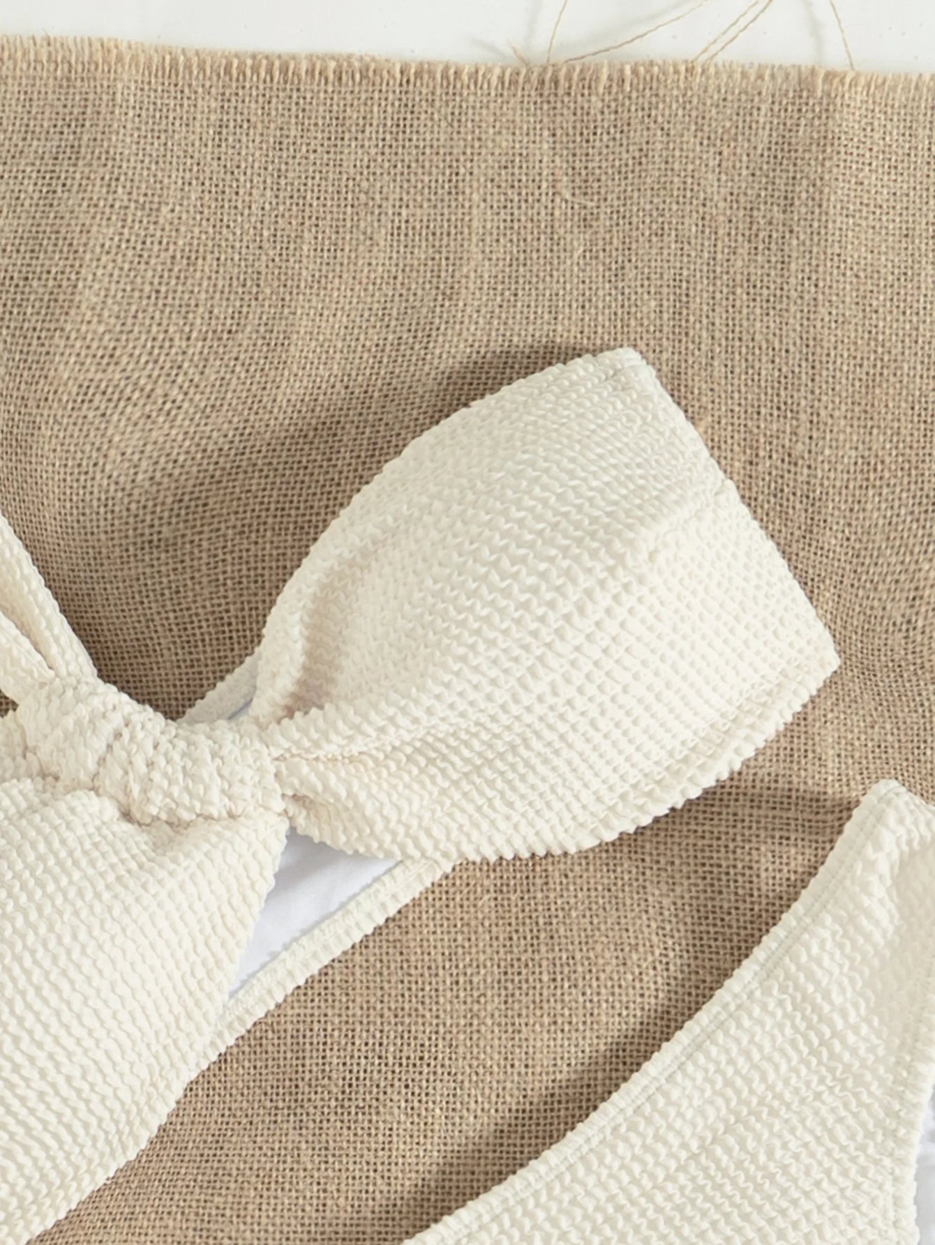 Solid Color 3 Piece Bikini Set - Single Shoulder Sexy Backless Swimsuit with Skirt