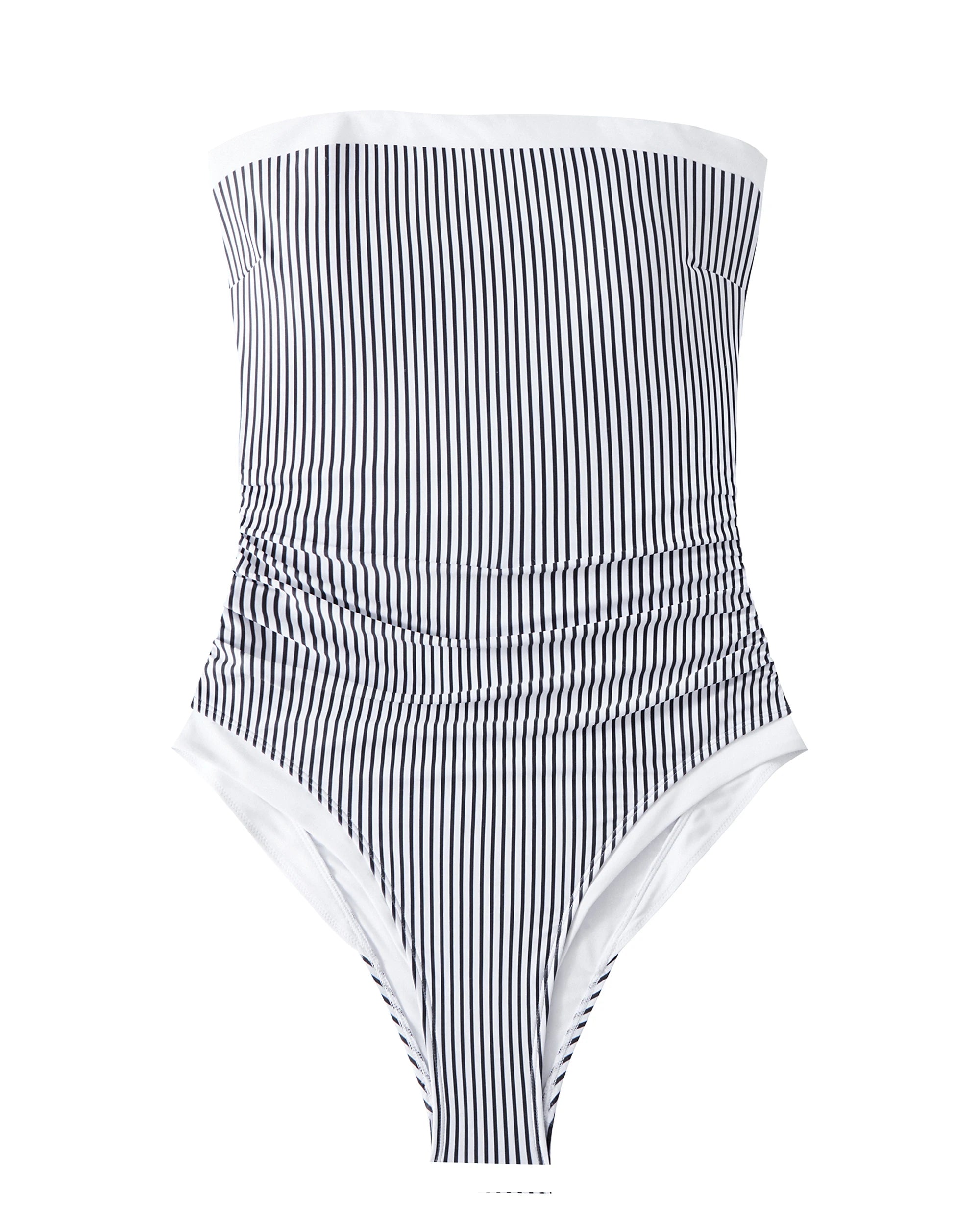 Women's Solid Halter One Piece Swimsuit | Push Up Monokini with Detachable Straps