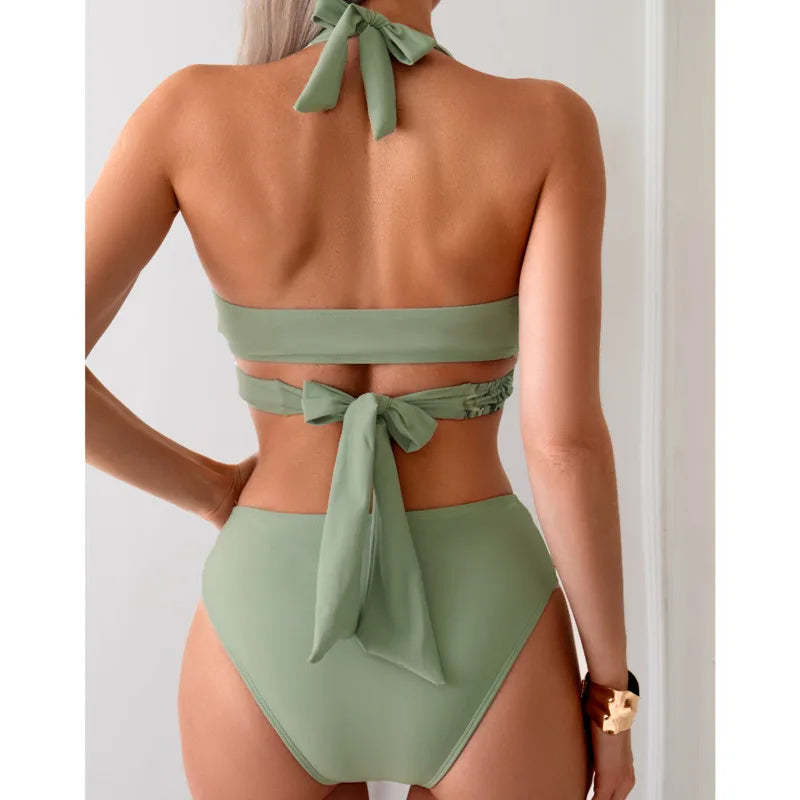 Women's Floral Push Up Bikini Set | Brazilian Swimwear for Beach 2026