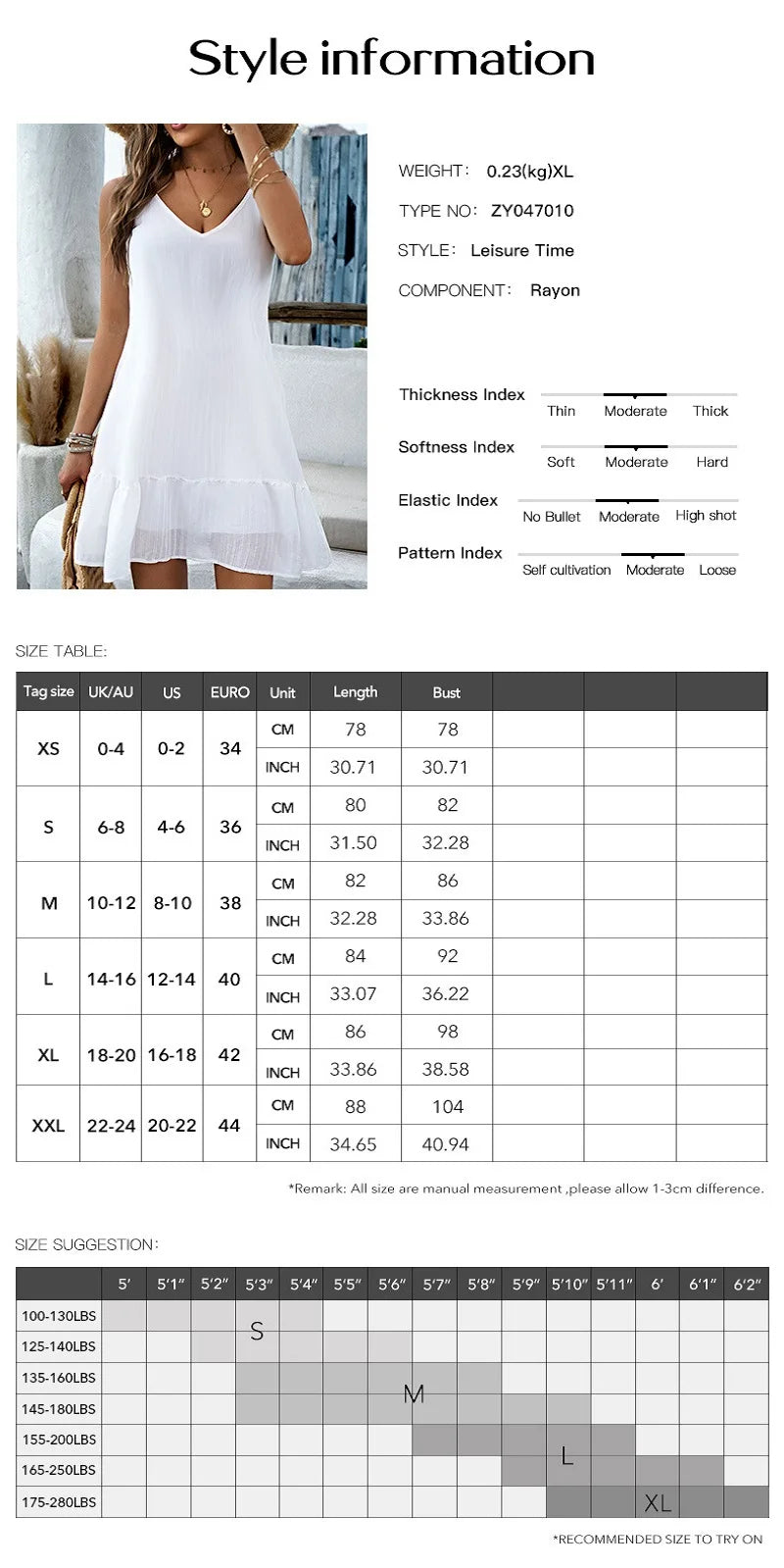 Women's Casual Summer Dress - Solid Color Sexy Suspender Short Skirt | Loose Beachwear