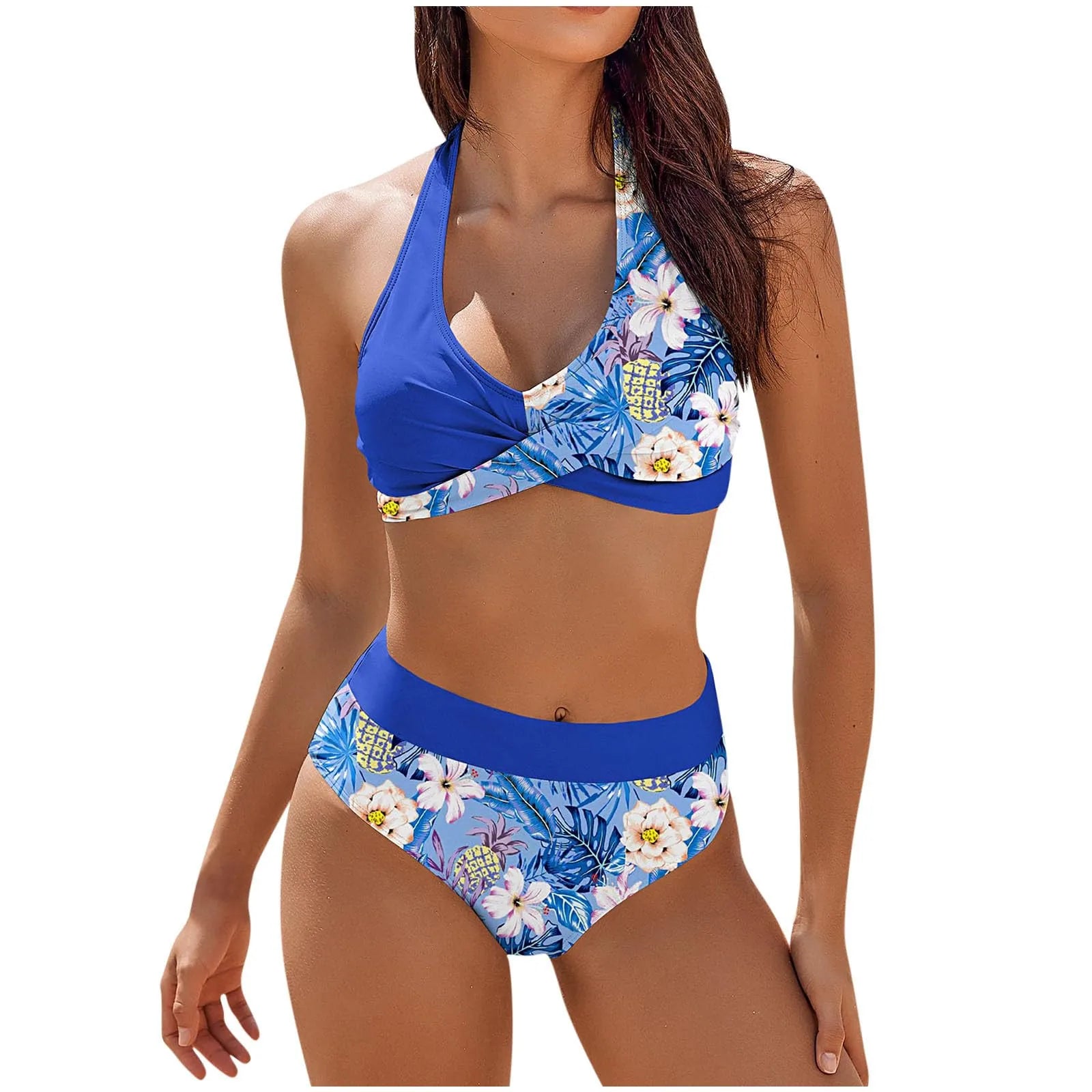 Women's Brazilian 2 Piece Bikini Set - Sexy Push Up Biquini Tanga Swimwear