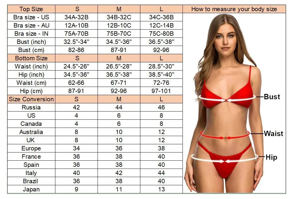 Women's 3-Piece Printed Bikini Set | Long Sleeve Cover Up Swimwear