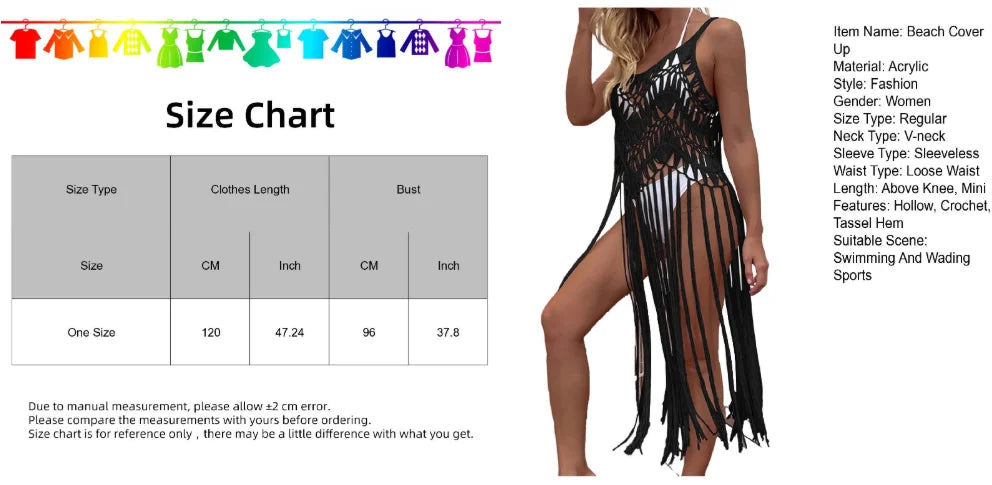 Women's Lace Beach Pareo - Tunics Cover Up for Swimsuit | Playa Beachwear
