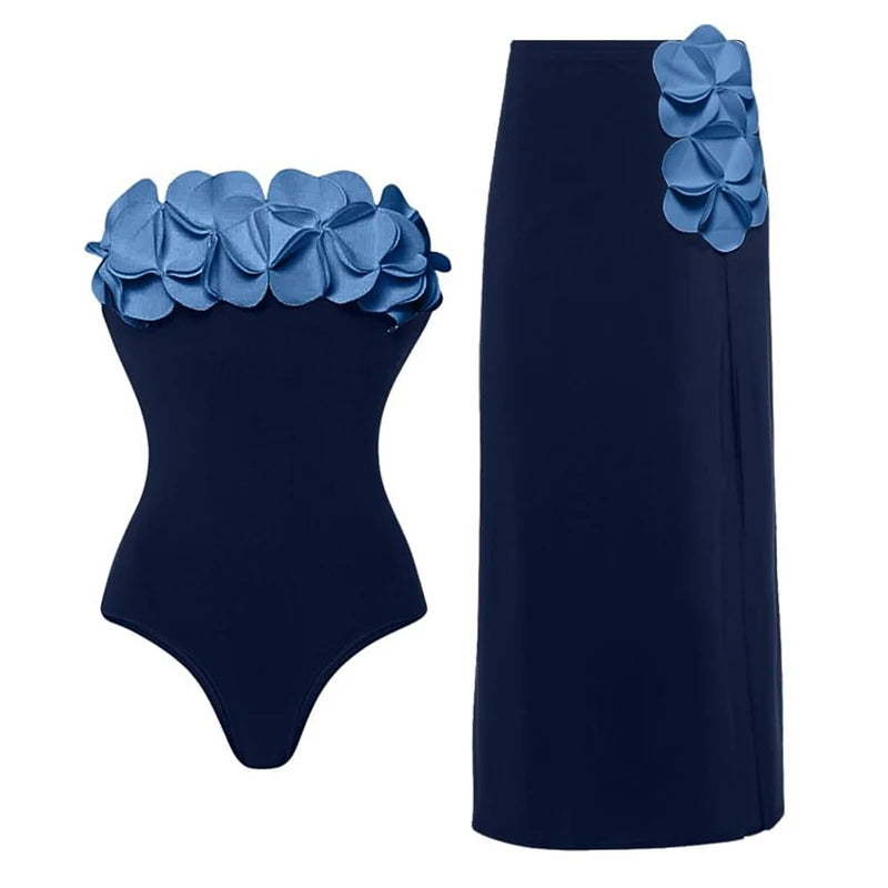 Women's Floral High Waist Swimwear | Bathsuit Beach Outfit