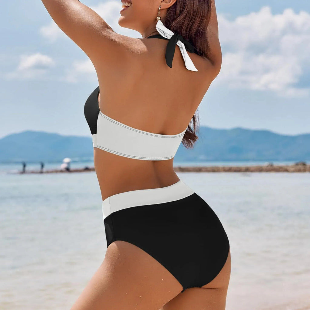 Women's Brazilian 2 Piece Bikini Set - Sexy Push Up Biquini Tanga Swimwear