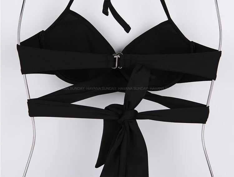 Women's 3-Piece High Waist Bikini Set | With Beach Skirt & Shorts