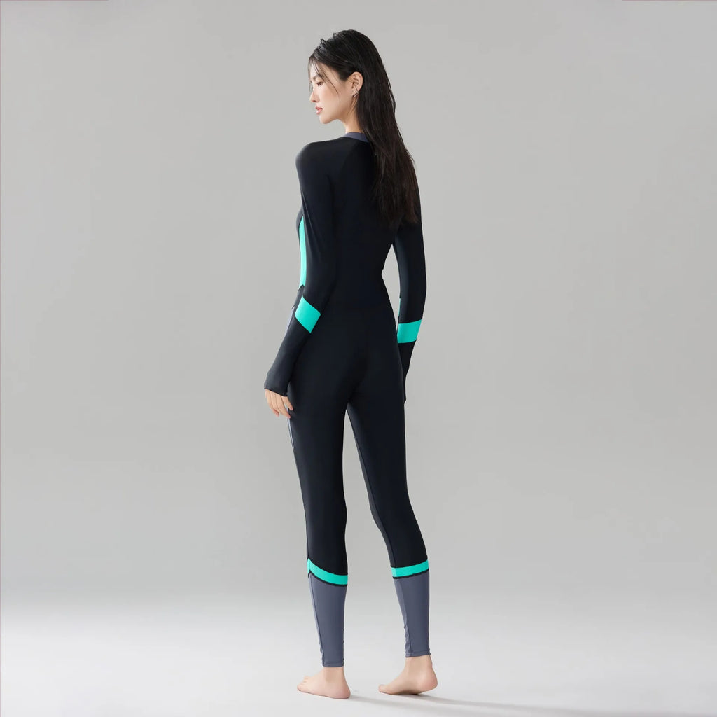 Women's UV Protection Rash Guard - Full Body WaterProof Quick-Dry Athletic Swimwear