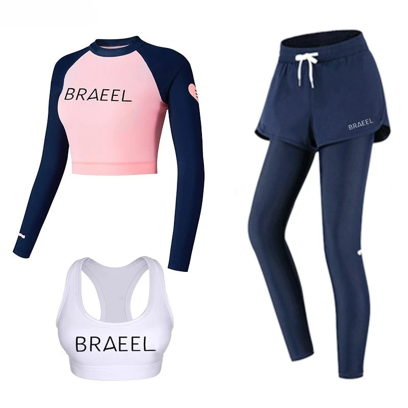 Long Sleeve UPF Rash Guard for Women | Sun Protection Surfing & Swimming Suit
