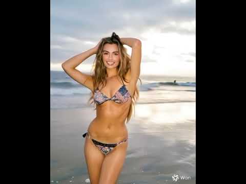 Women's Black Lace Triangle Bikini | Low Waist Bandage Swimwear Set